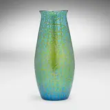 Loetz, Mimosa vase, c. 1907, hand-blown glass