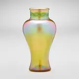 Tiffany Studios, Tel-el-Amarna vase, c. 1907-10, hand-blown Favrile glass