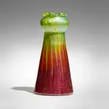 Loetz, Large Flamarion vase, c. 1907, hand-blown glass
