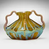 Loetz, Phänomen vase (Gre 1/158), c. 1901, hand-blown glass