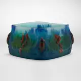 Amalric Walter, Box with beetles and hawthorn berries, c. 1920, pâte de verre
