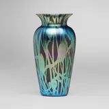 Durand, Heart and Vine vase, c. 1925, hand-blown glass