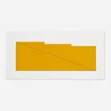 Robert Mangold, Untitled (from A Book of Silk Screenprints - Multiple Panel Paintings portfolio), screenprint in colors on Fabriano Cotton