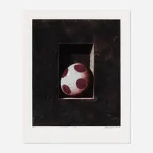 John Gibson, Hinsdale Niche, 1994, etching and aquatint in colors on BFK Rives