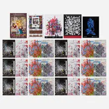 Ryan McGinness, Collection of seventeen exhibition posters and printed ephemera, 2006-16, offset lithograph in colors