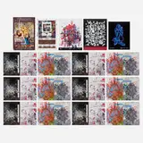 Ryan McGinness, Collection of seventeen exhibition posters and printed ephemera, 2006-16, offset lithograph in colors