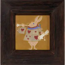 Wheatley Pottery, polychromed tile