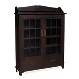 The Roycrofters & Roycroft, double-door bookcase, #082