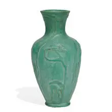 Frederick Walrath, early earthenware vase