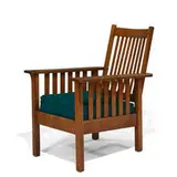 unusual slatted form armchair by Stickley Brothers, sold Mar 2022