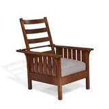 Morris chair, #471 by L. & J.G. Stickley, sold Mar 2022