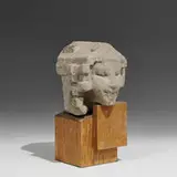 Alfonso Iannelli & Frank Lloyd Wright, recast head from interior fountain at Midway Gardens