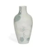 Rörstrand, carved and painted porcelain vase, Sweden