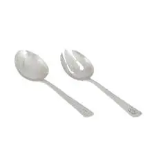 Falick Novick, salad serving set: spoon and fork