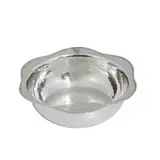 Lebolt & Co., round bowl with scalloped rim, #610