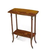 two-tiered occasional table by Émile Gallé, sold Mar 2022