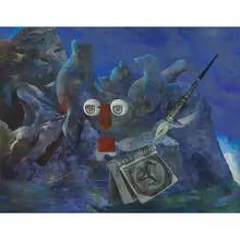 Ellen Lanyon, Odysseyan, 1991