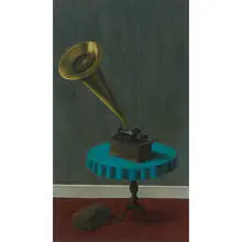 Gertrude Abercrombie, Old Phonograph, 1954