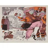 Warrington Colescott, History of Printmaking: Lasansky Reaching Iowa City, 1976