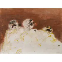 Zoran Mušič, Nous ne sommes pas les derniers (We Are Not the Last), 1970