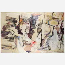 John Beardman, Untitled (W4), 1983, mixed media on canvas