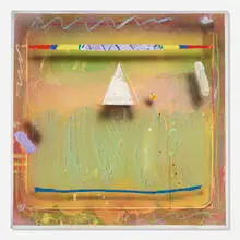 For Arnold by James Havard, 1974, acrylic on canvas, sold Jan 2020