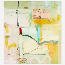 Cactus Bloom by James Havard, 1983, acrylic on canvas, sold Jan 2020