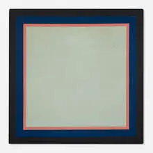 Ronnie Landfield, Border Painting, 1966, acrylic on canvas