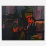 Joe Stefanelli, Occassion [sic], 1957, oil on canvas