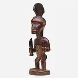 Bembe, carved figure, carved wood