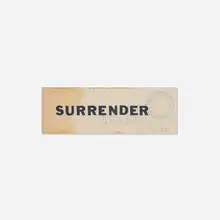 Joseph Beuys, Surrender II, 1977, shoe polish and rubber stamp on paper