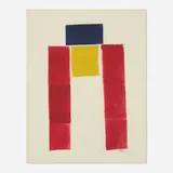 Lyman Emmet Kipp, Jr., Untitled, 1970, printer's ink on paper