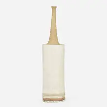Monumental vase by Bruno Gambone, c. 1970, glazed stoneware, sold Jan 2020