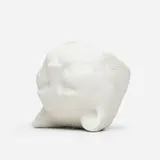 Kiki Smith, Cat, 1999, cast porcelain with glazed interior