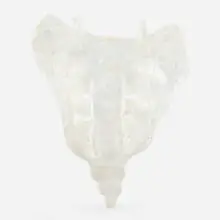 Kiki Smith, Tail, 1997, kiln-cast lead crystal
