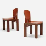 Afra & Tobia Scarpa, chairs model 121, pair