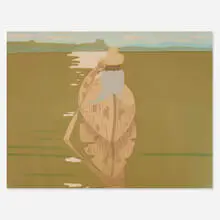 Alex Katz, Good Afternoon, 1974, screenprint and lithograph in thirteen colors on Arches Cover White paper