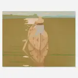Alex Katz, Good Afternoon, 1974, screenprint and lithograph in thirteen colors on Arches Cover White paper