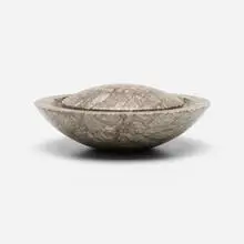 vessel by Sergio Asti, 1972, marble, sold Oct 2019