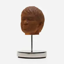 Will Ryman, Iron, 2015, iron oxide coating over resin, chrome