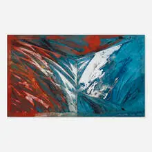 Untitled by Laddie John Dill, 1985, cast pigmented paper, sold Oct 2019