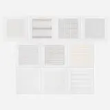 Paintings and Drawings: Stedelijk Museum Portfolio by Agnes Martin, 1990-1991, lithograph on vellum transparency paper, sold Oct 2019