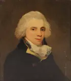 Sir William Beechey, Untitled, in a George III-style carved giltwood frame