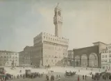 Thomas Ender, Untitled, Florence watercolour 20 x 28.5cm; The Duomo