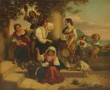 Henry Woods, Untitled, oil on canvas 63.5 x 76cm