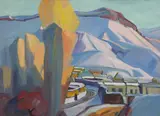 Artashes Abraamyan, Untitled, 1974 oil on canvas 54 x 74cm