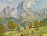 Pavel Bogdanov, Untitled, oil on canvas 67 x 88cm