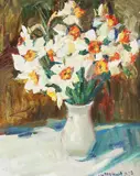 Oleg Stanichnov, Untitled, oil on canvas 50 x 40cm