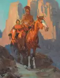 Frank Tenney Johnson, Mountain Pass