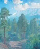 Carl Redin, High Country, 1924, oil on canvas